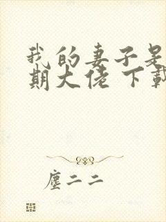 我的妻子是大乘期大佬 下载