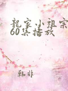龙家小祖宗短剧60集播放
