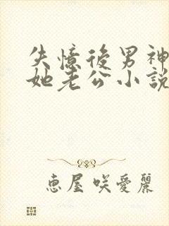 失忆后男神成了她老公小说全文阅读