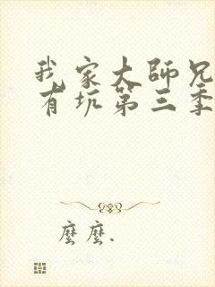 我家大师兄脑子有坑第三季免费