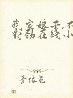 我家娘子,不太对劲在线小说免费阅读全文