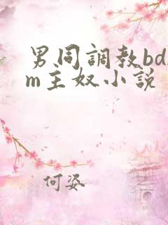 男同调教bdsm主奴小说