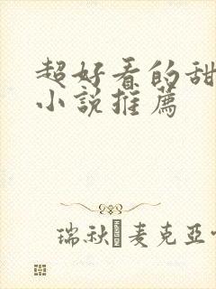超好看的甜宠文小说推荐