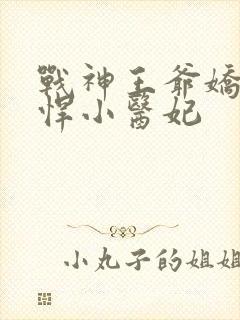 战神王爷娇宠彪悍小医妃