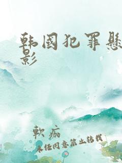 韩国犯罪悬疑电影