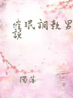 催眠调教男男小说