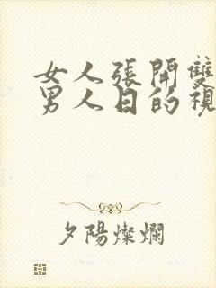 女人张开双腿给男人日的视频