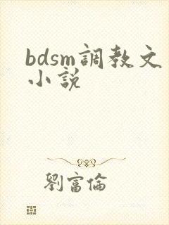 bdsm调教文小说