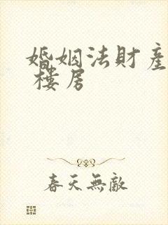 婚姻法财产分割 楼房