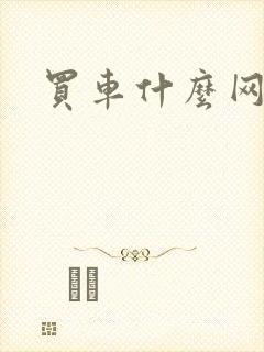 买车什么网最好