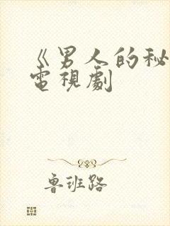 《男人的秘密》电视剧