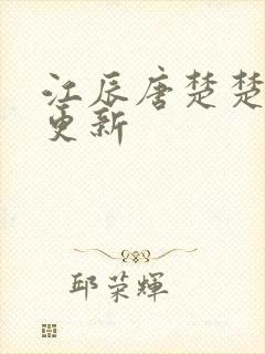 江辰唐楚楚最快更新