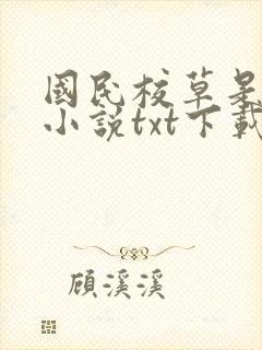 国民校草是女生小说txt下载