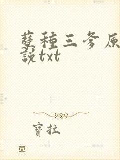 孽种三爹原著小说txt