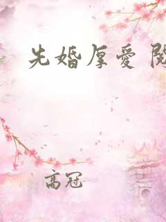 先婚厚爱 阅读