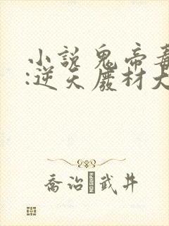 小说 鬼帝毒妃:逆天废材大姐大