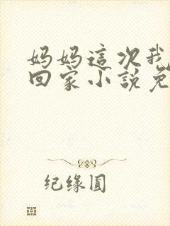 妈妈这次我带你回家小说免费阅读