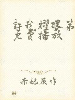 许我耀眼第8集免费播放