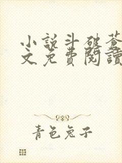 小说斗破苍穹全文免费阅读笔趣阁