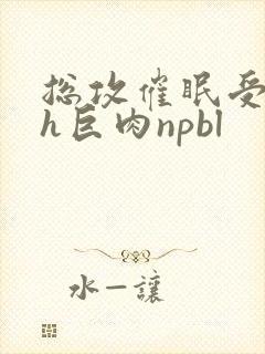 总攻催眠受的高h巨肉npbl