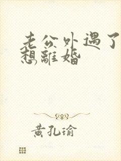 老公外遇了我不想离婚