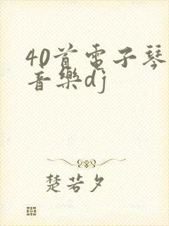 40首电子琴纯音乐dj