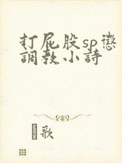 打屁股sp惩罚调教小诗