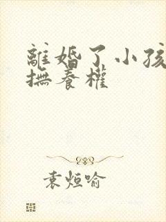 离婚了小孩归谁抚养权