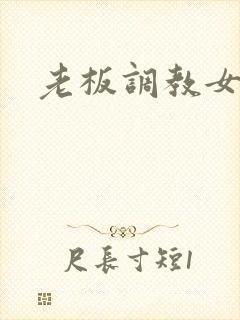 老板调教女秘书