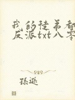 我的徒弟都是大反派txt八零电子书