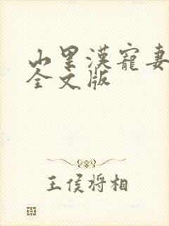 山里汉宠妻无度全文版