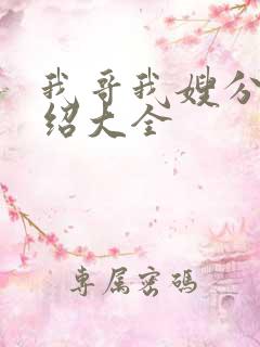 我哥我嫂分集介绍大全