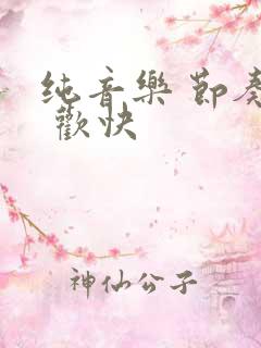 纯音乐 节奏快 欢快