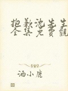 抱歉沈先生短剧全集免费观看高清