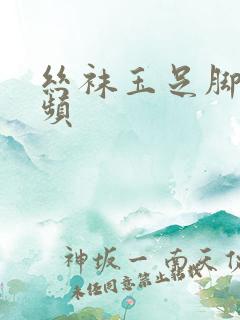 丝袜玉足脚交视频