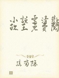 小说云清欢与摄政王免费阅读