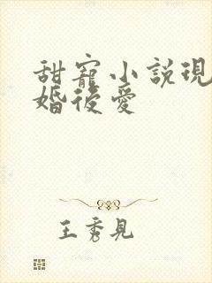 甜宠小说现言先婚后爱