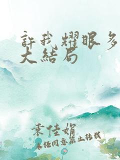 许我耀眼多少集大结局