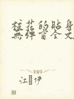 校花的贴身高手无弹窗全文免费阅读