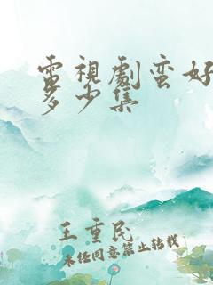 电视剧蛮好人生多少集