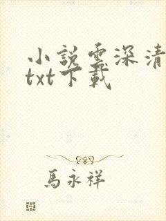 小说云深清浅时txt下载
