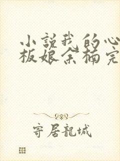 小说我的心动老板娘余楠完整下载