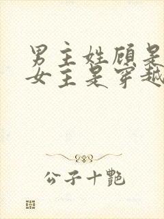 男主姓顾是丞相女主是穿越