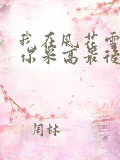 我在风花雪月等你米高最后选谁了