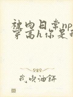 被肉日常np快穿高h你是我的