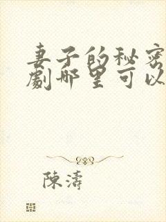 妻子的秘密电视剧哪里可以看