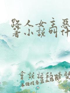 路人女主恶堕原著小说叫什么