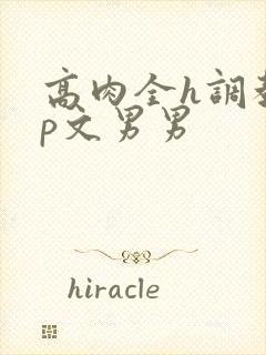 高肉全h调教np文男男