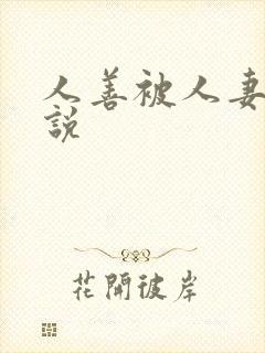 人善被人妻 小说