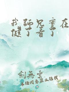 我师兄实在太稳健了看了